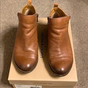 Lucky Brand - Basel Leather Booties